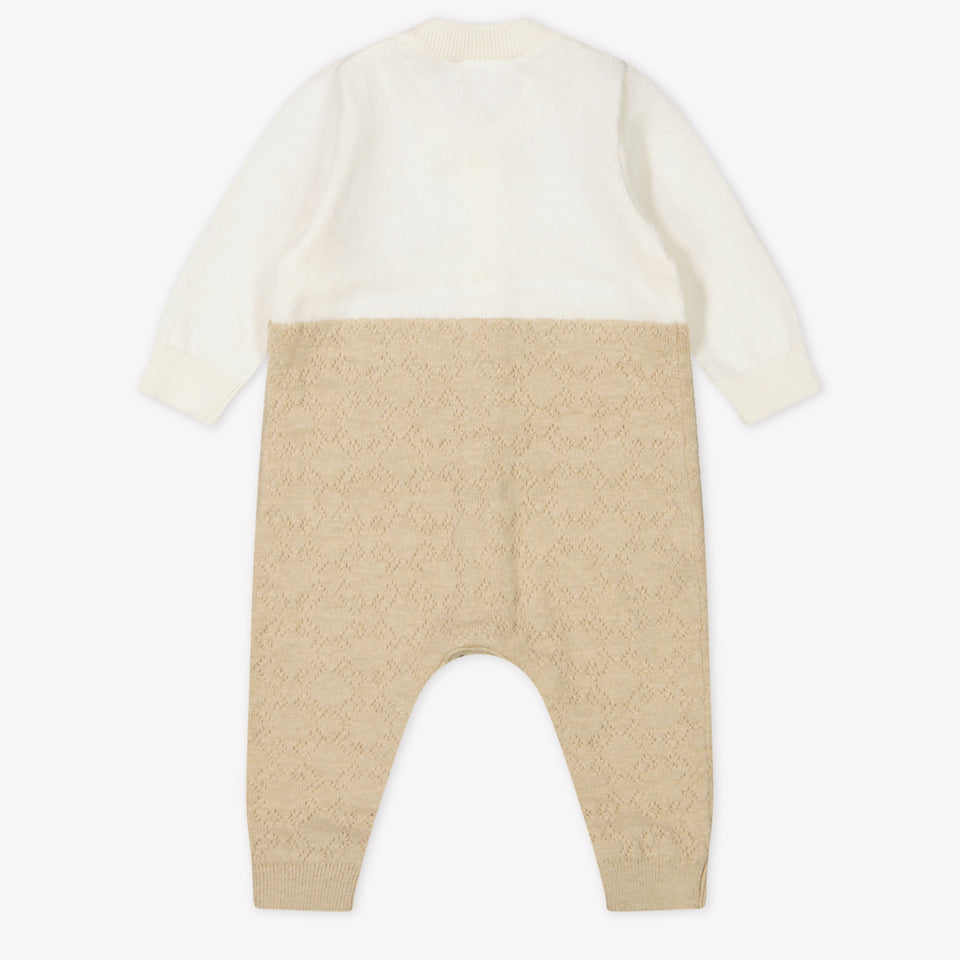 Givenchy Bambino Unisex Tuta in scatola Beige