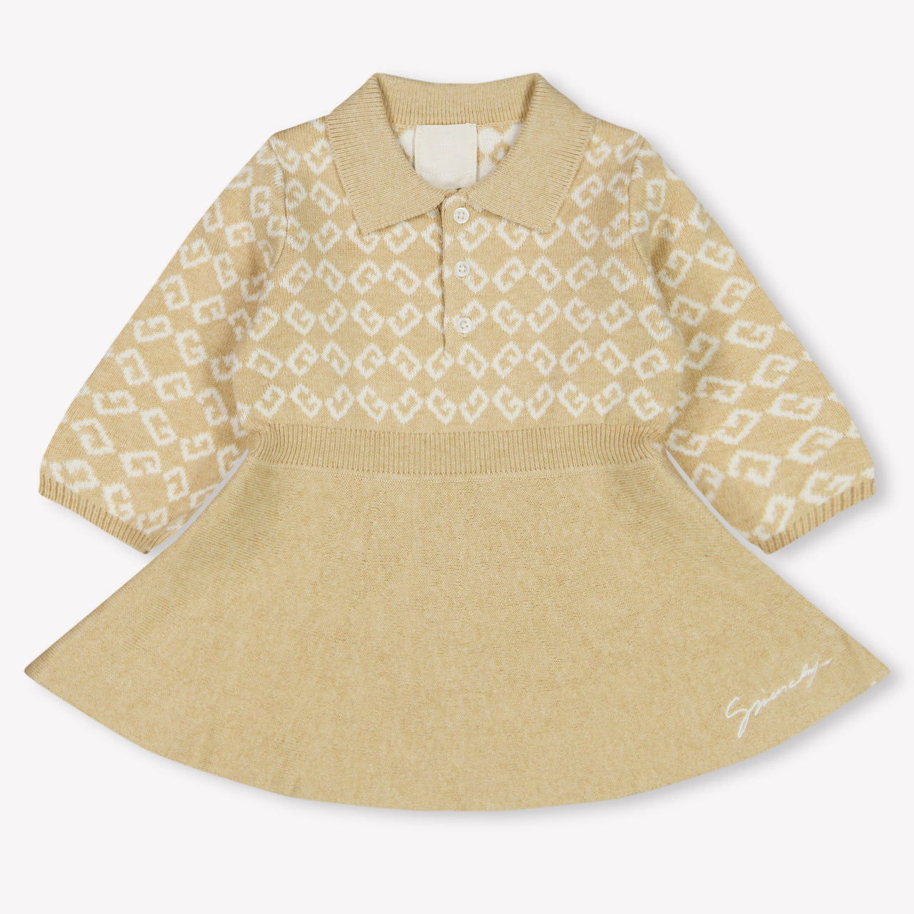 Givenchy Baby Girls Dress  Beige