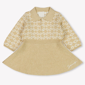 Givenchy Baby Girls Dress  Beige