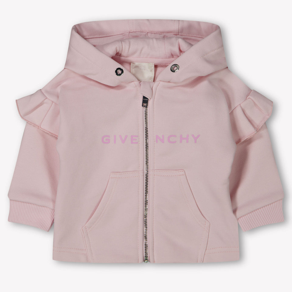 Givenchy Bebé Chicas Chaleco Rosa claro