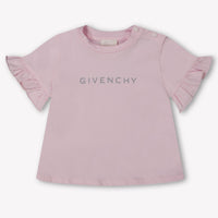 Givenchy Bébé Filles T-shirt Rose Léger