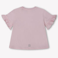 Givenchy Bébé Filles T-shirt Rose Léger