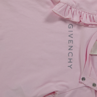 Givenchy Bébé Filles T-shirt Rose Léger
