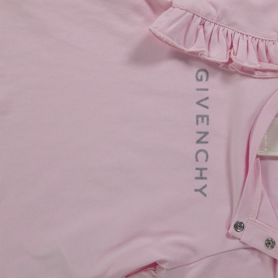 Givenchy Bébé Filles T-shirt Rose Léger