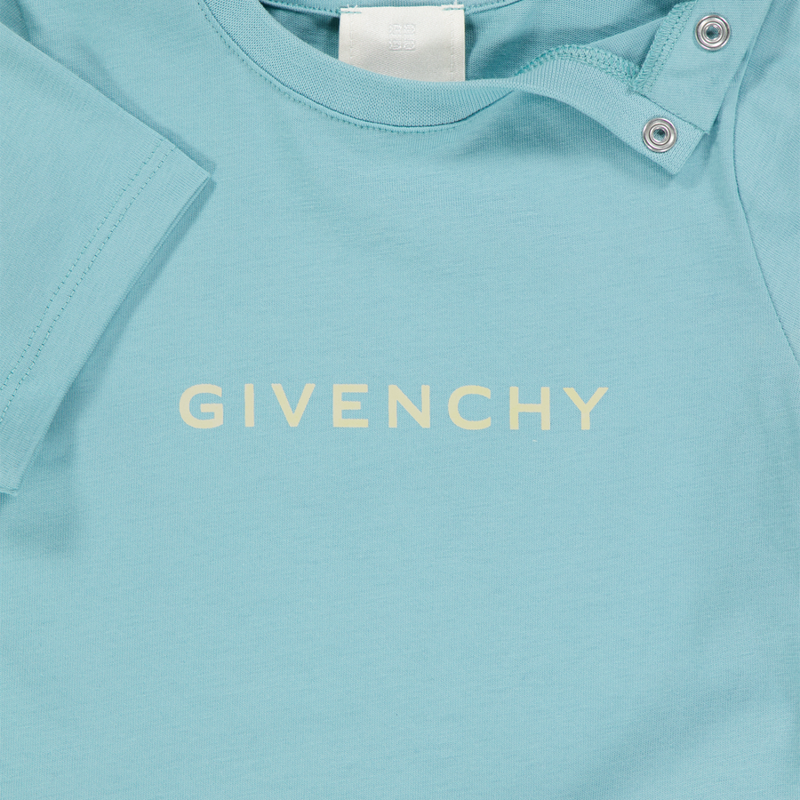 Givenchy Bébé Unisexe T-shirt Bleu