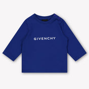 Givenchy Bébé Garçons T-shirt Bleu Cobalt