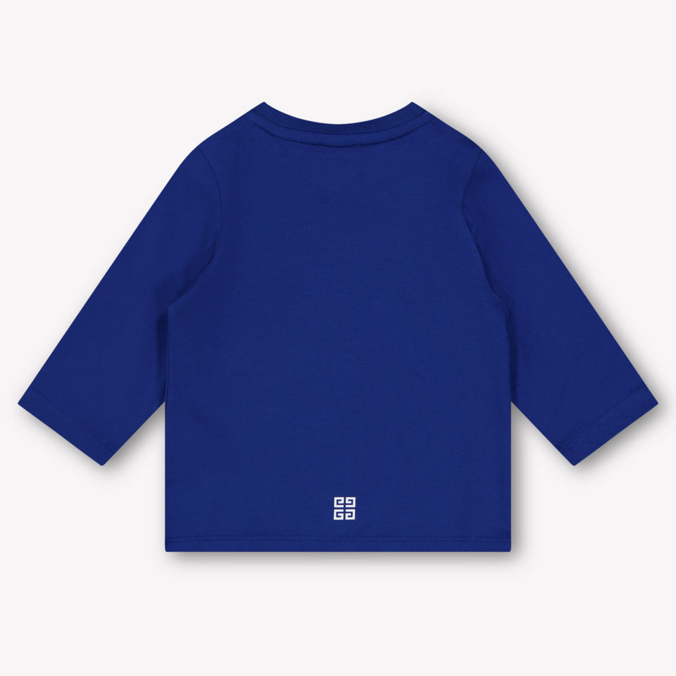Givenchy Bébé Garçons T-shirt Bleu Cobalt