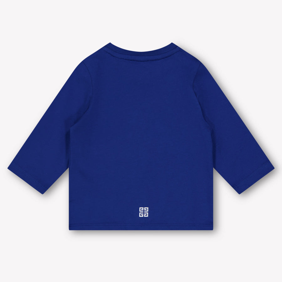 Givenchy Bebé Chicos Camiseta en Azul Cobalto