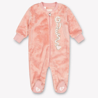 Guess Bambino Ragazze Tuta in scatola Rosa Antico
