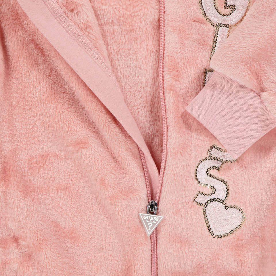 Guess Bambino Ragazze Tuta in scatola Rosa Antico
