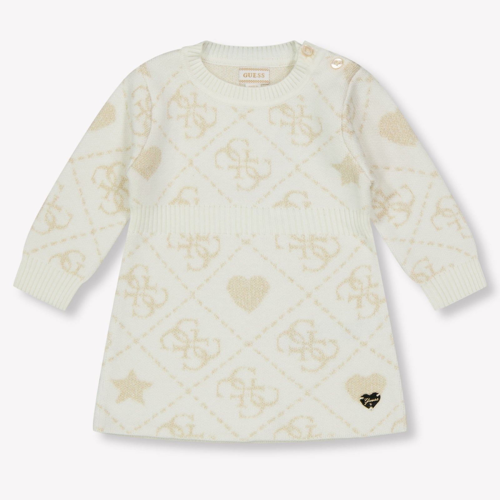 Guess Baby Girls Dress  Offwhite