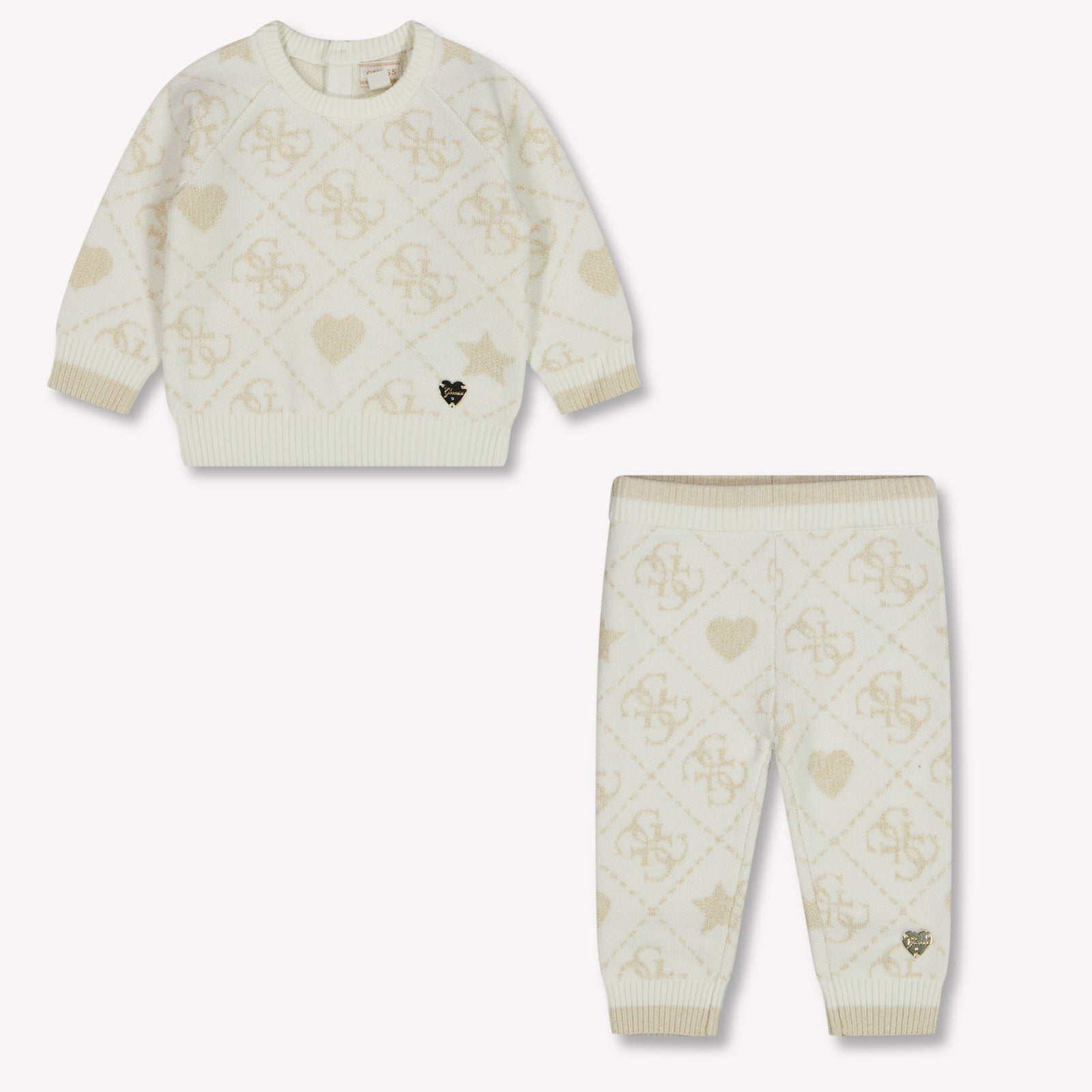 Guess Baby Girls Set  Offwhite