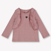 Guess Bébé Filles T-shirt dans l'ancien Rose
