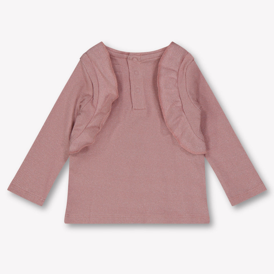 Guess Bébé Filles T-shirt dans l'ancien Rose
