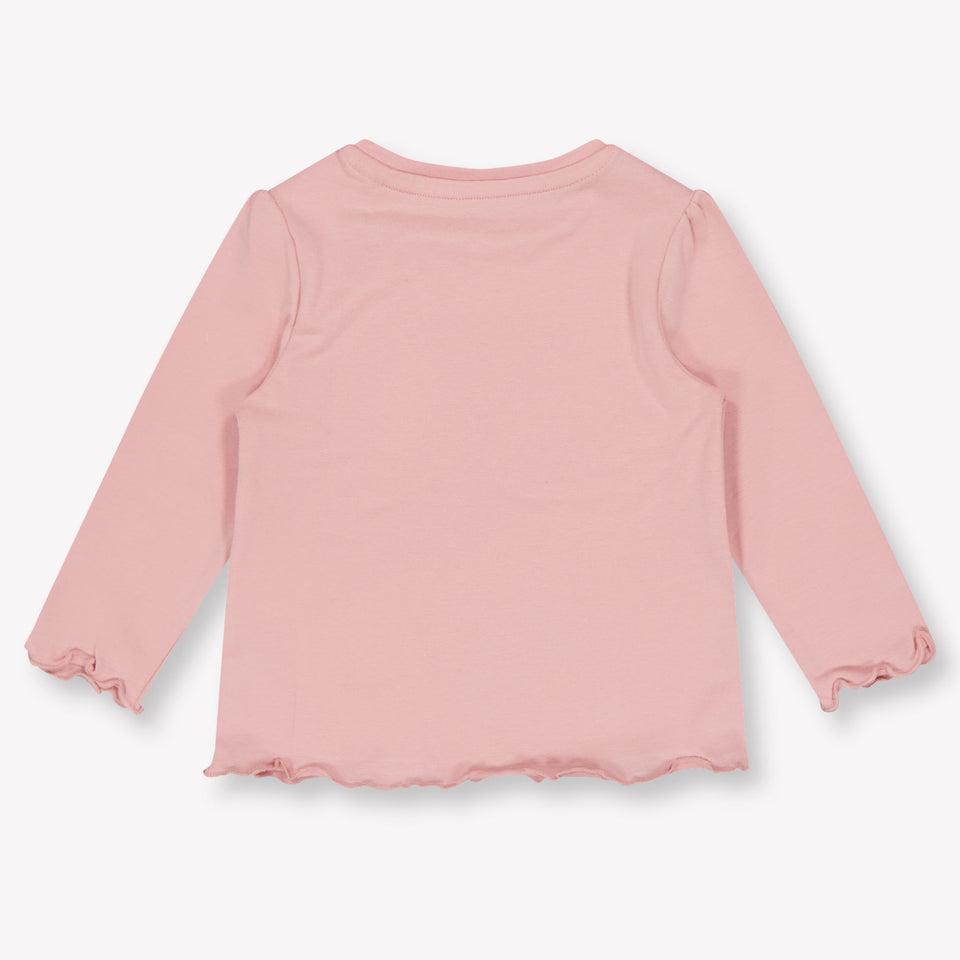 Guess Bambino Ragazze Maglietta dentro Rosa Antico