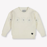Guess Bébé Filles Pull dans le blanc off