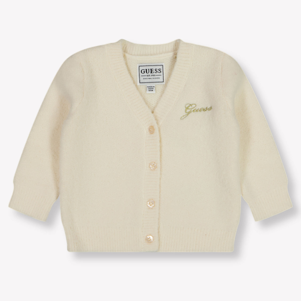 Guess Bébé Filles Gilet dans le blanc