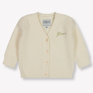 Guess Bébé Filles Gilet dans le blanc