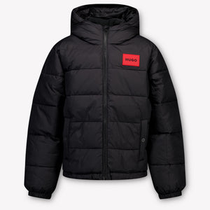 HUGO Kids Boys Winter Jacket  Black