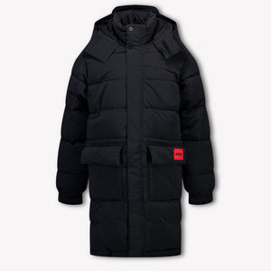 Hugo Kinder Chicos Chaqueta de invierno Negro