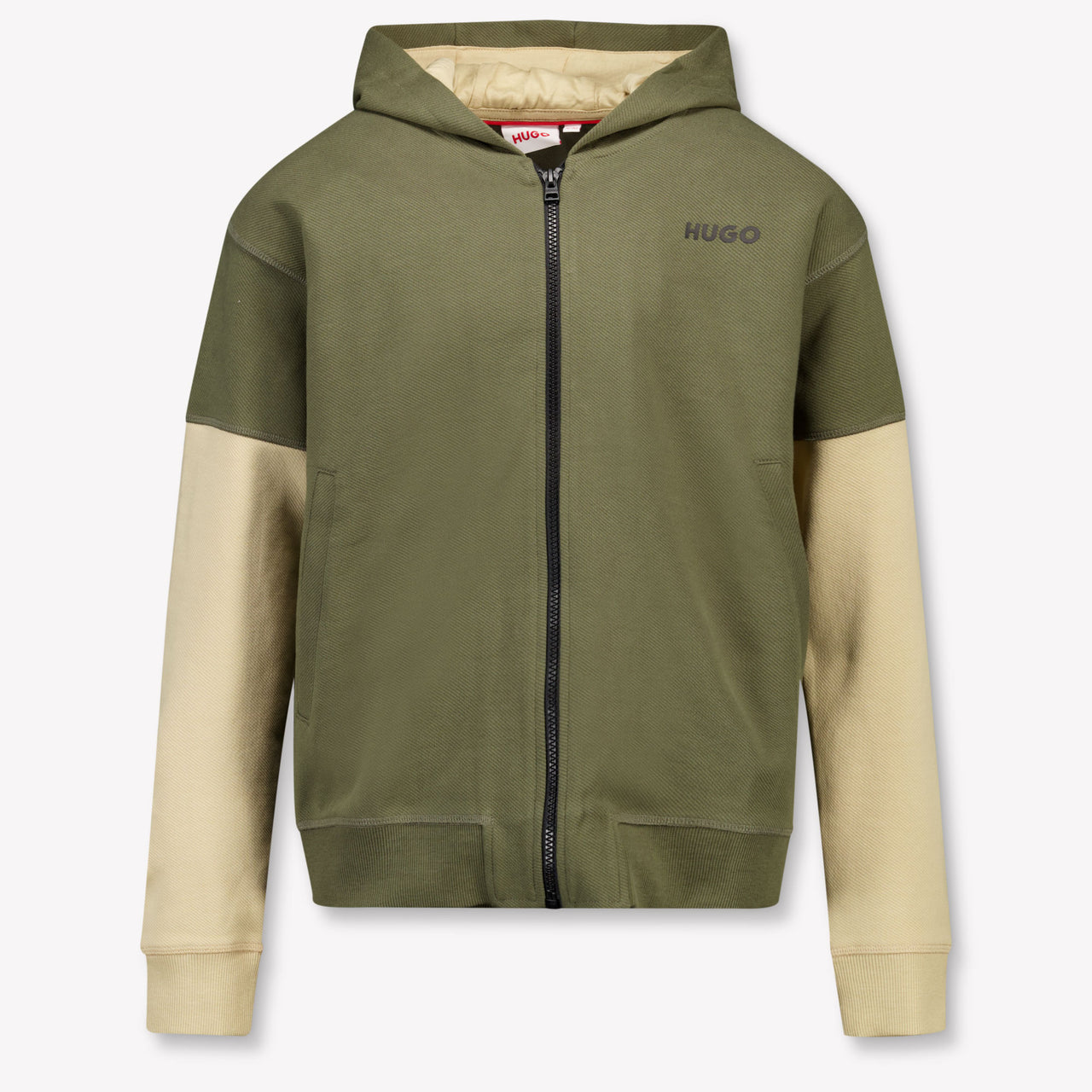 Hugo Kinder Garçons Gilet Armée