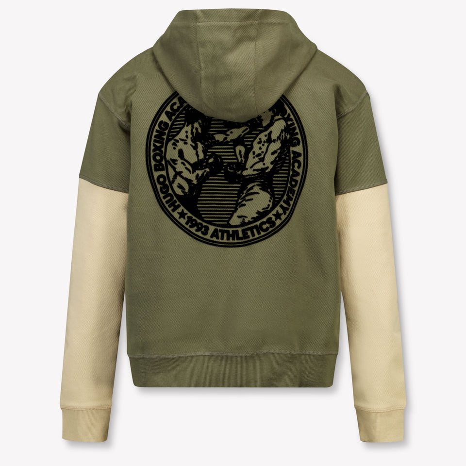 HUGO Kids Boys Vest  Army