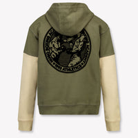Hugo Kinder Garçons Gilet Armée