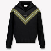 HUGO Kids Boys Sweater  Black