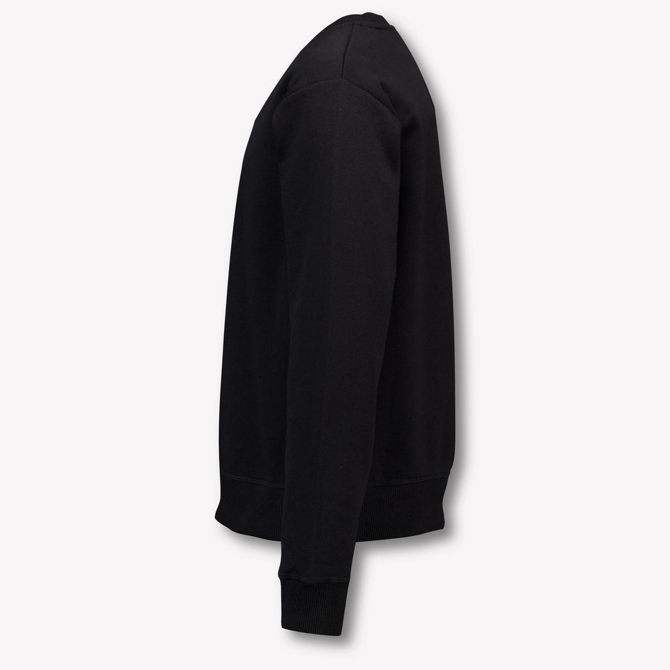 Hugo Kinder Garçons Pull Noir