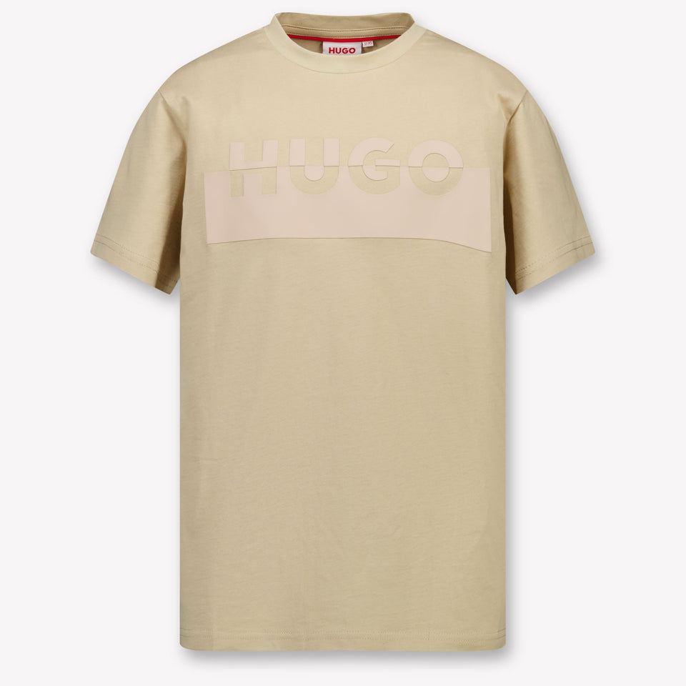 Hugo Kinder Ragazzi Maglietta dentro Beige