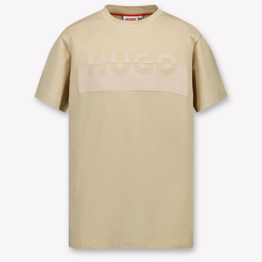 Hugo Kinder Garçons T-shirt Beige