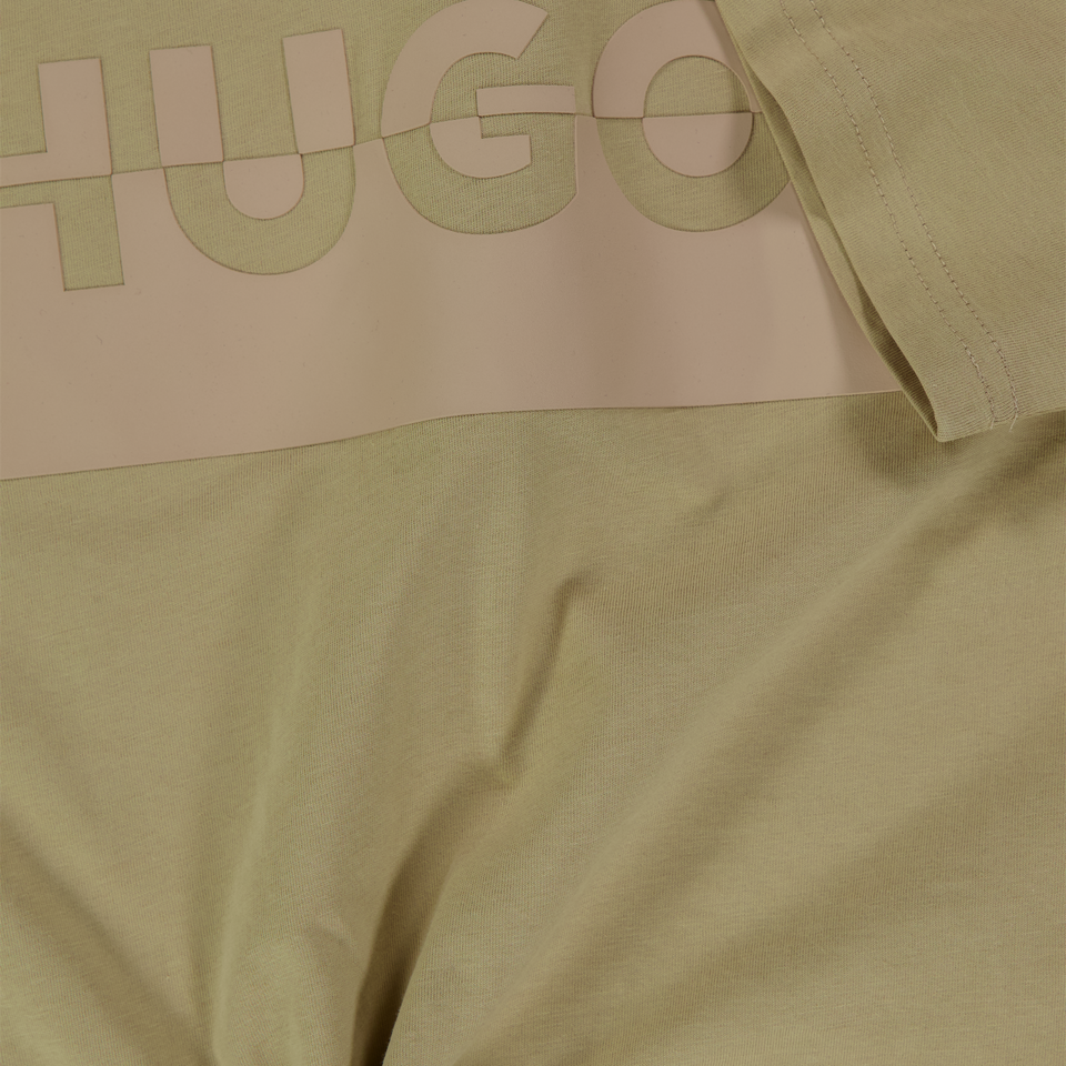 Hugo Kinder Ragazzi Maglietta dentro Beige