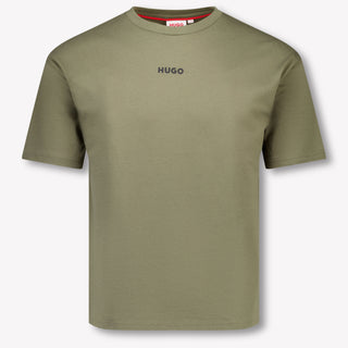 HUGO Niños Chicos Camiseta adentro Verde