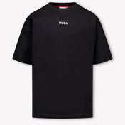 Hugo Kinder Garçons T-shirt Noir