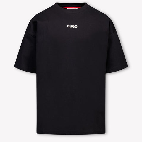 Hugo Kinder Garçons T-shirt Noir