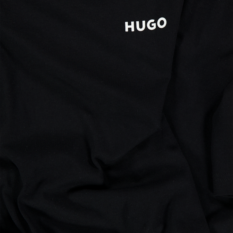 Hugo Kinder Garçons T-shirt Noir