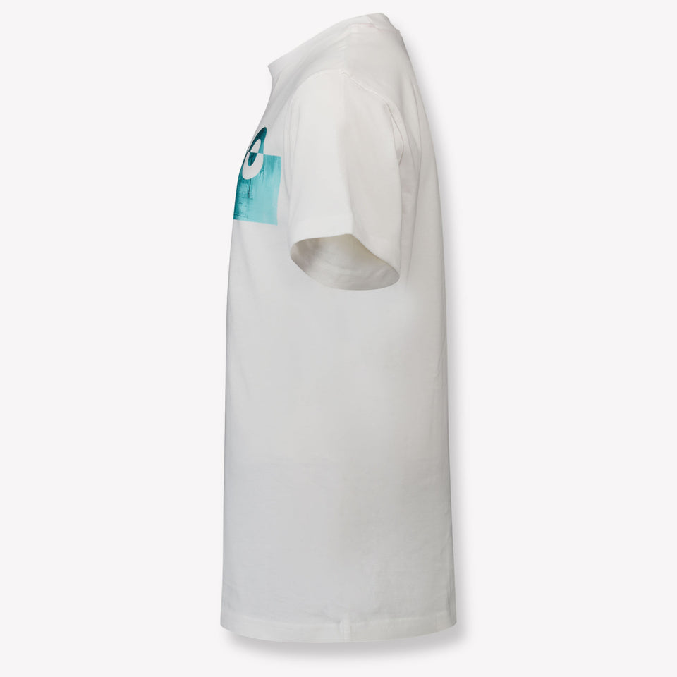 Hugo Kinder Garçons T-shirt Blanc