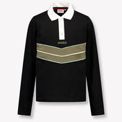Hugo Kinder Ragazzi Polo Nero