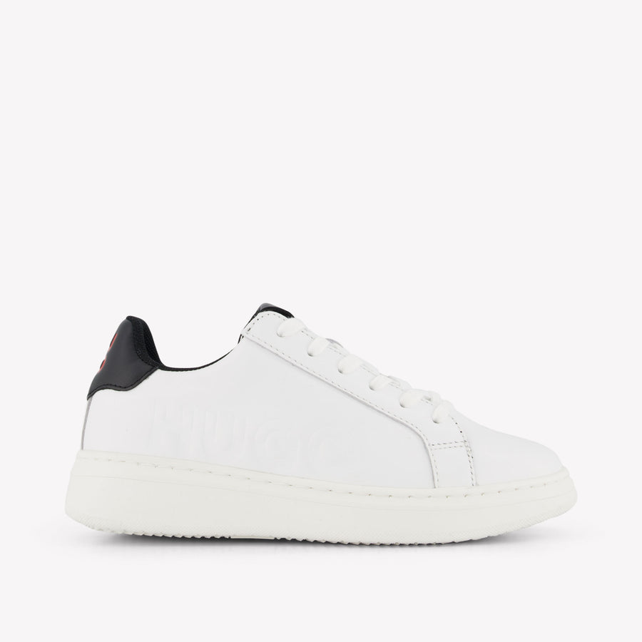 Hugo Garçons Baskets Blanc