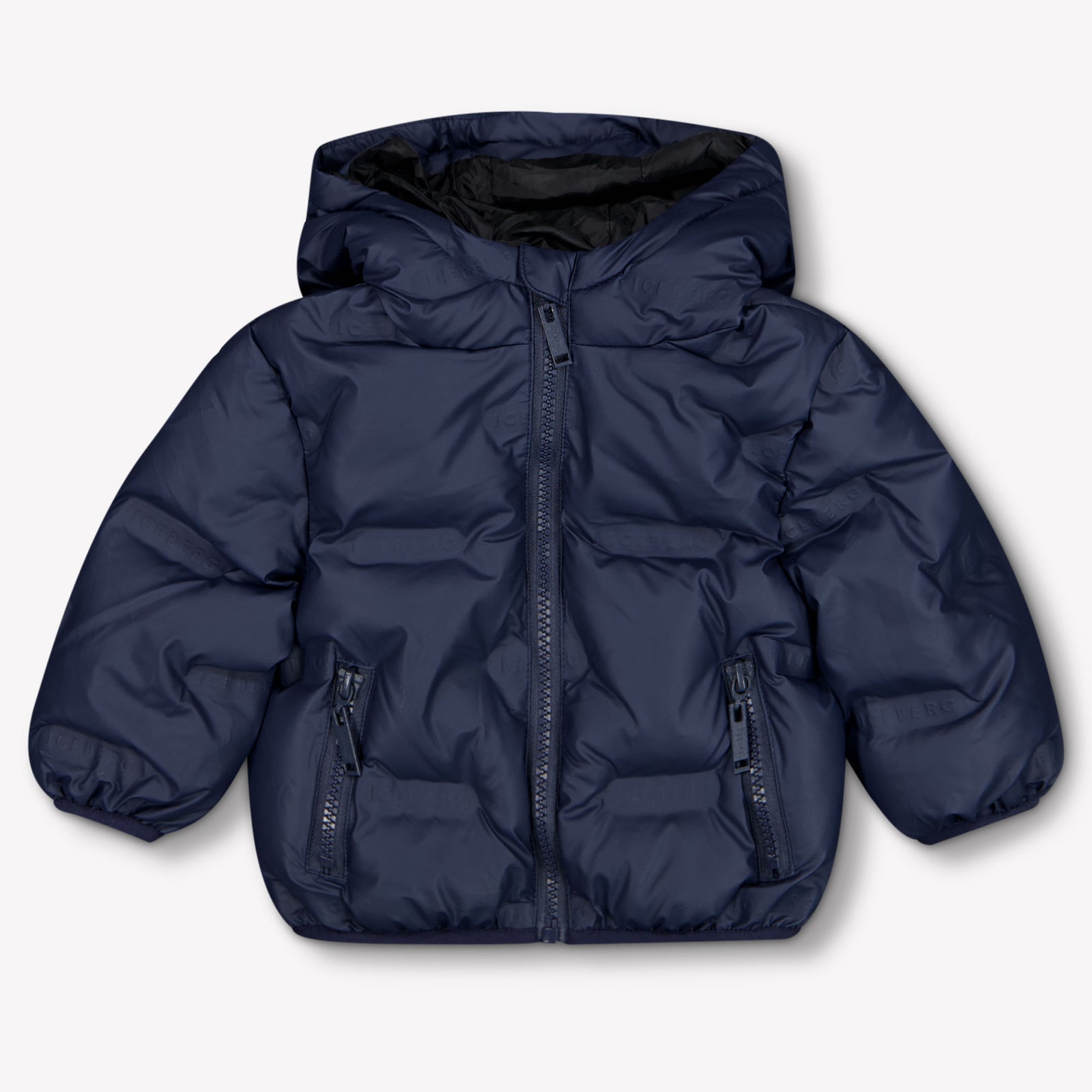 Iceberg Bebé Chicos Chaqueta de invierno Navy