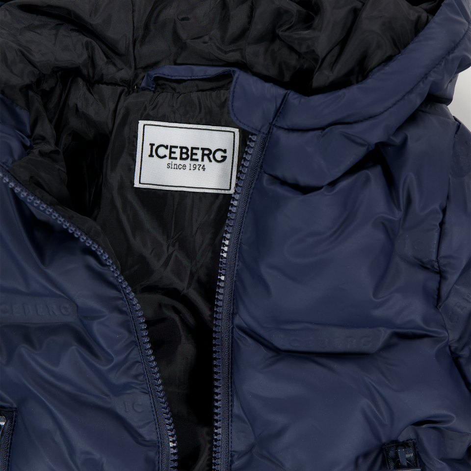 Iceberg Bébé Garçons Veste d'hiver Navy