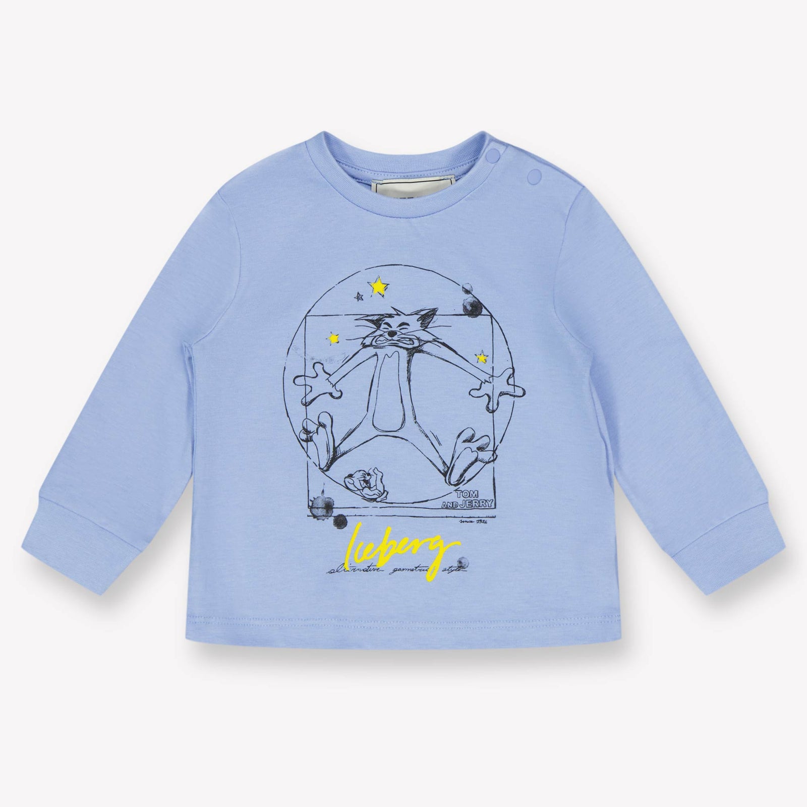 Iceberg Bébé Garçons T-shirt Bleu Clair