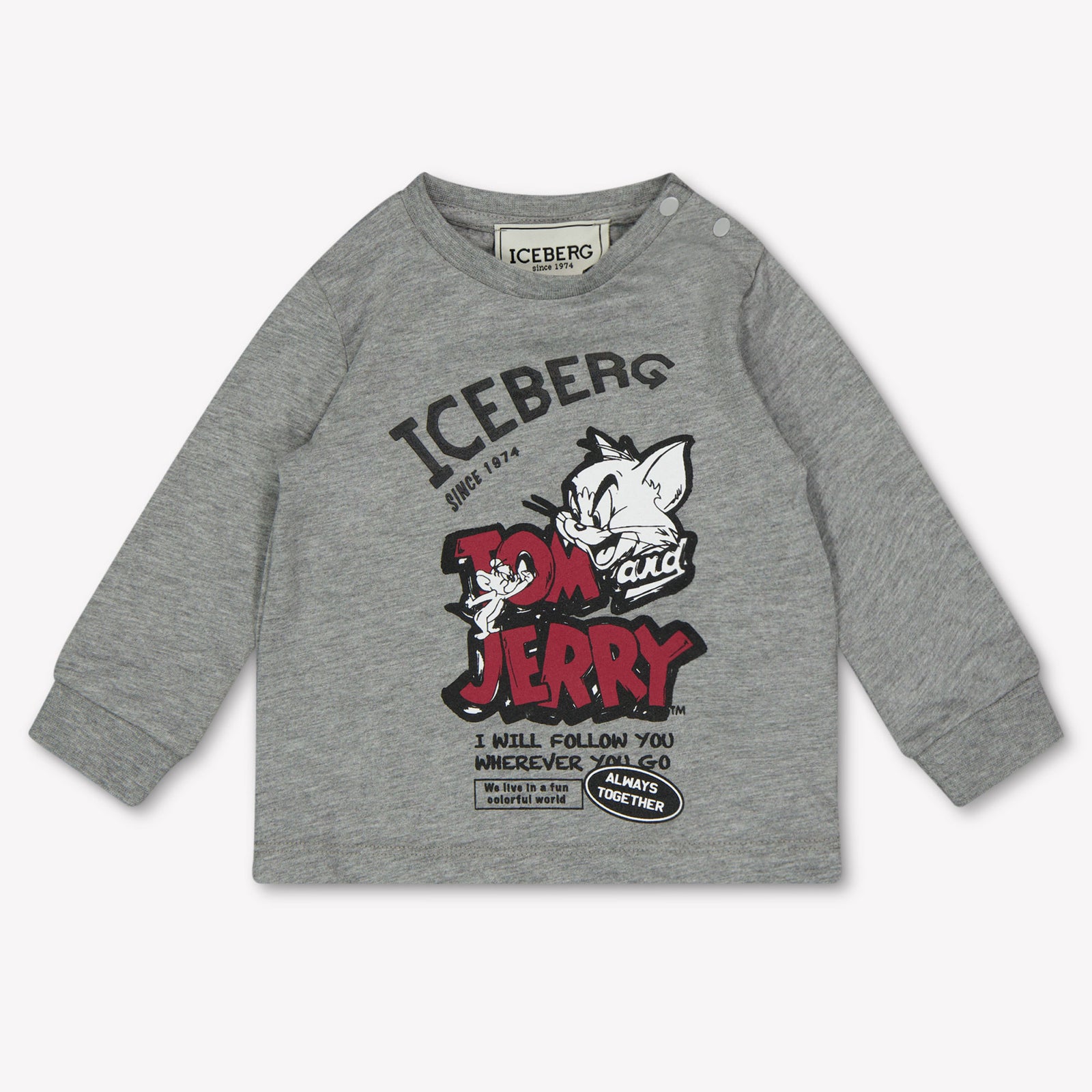 Iceberg Baby Jungen T-Shirt Grau
