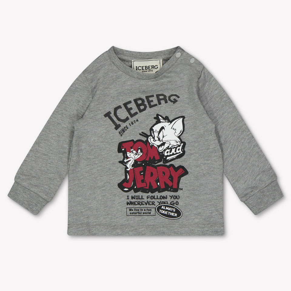 Iceberg Baby Jungen T-Shirt Grau