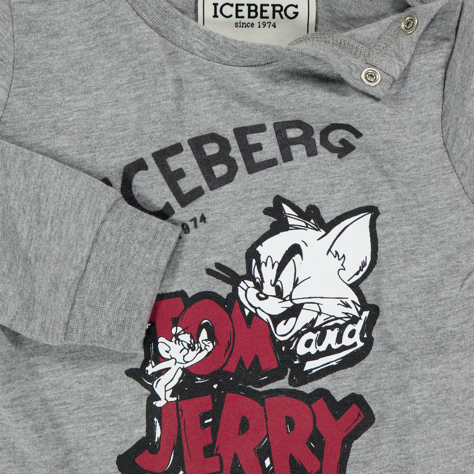 Iceberg Baby Jungen T-Shirt Grau