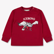 Iceberg Baby Boys T-Shirt  Red