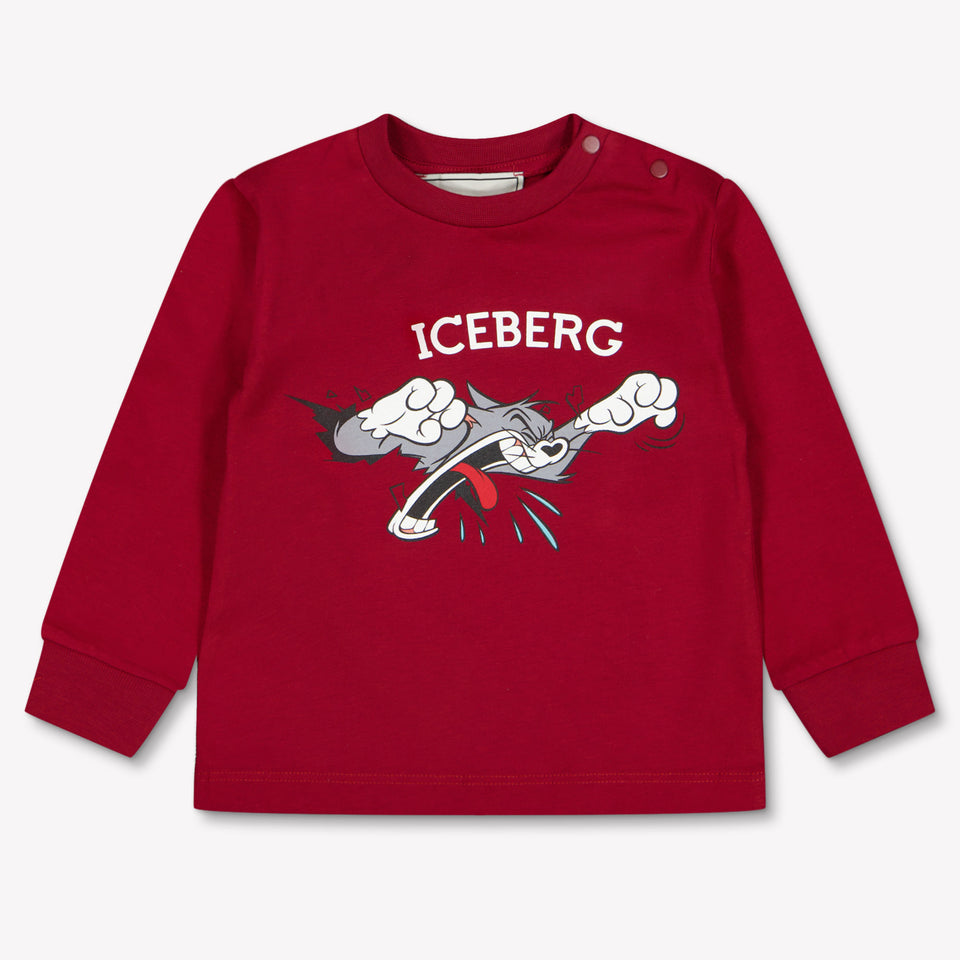 Iceberg Baby Boys T-Shirt  Red