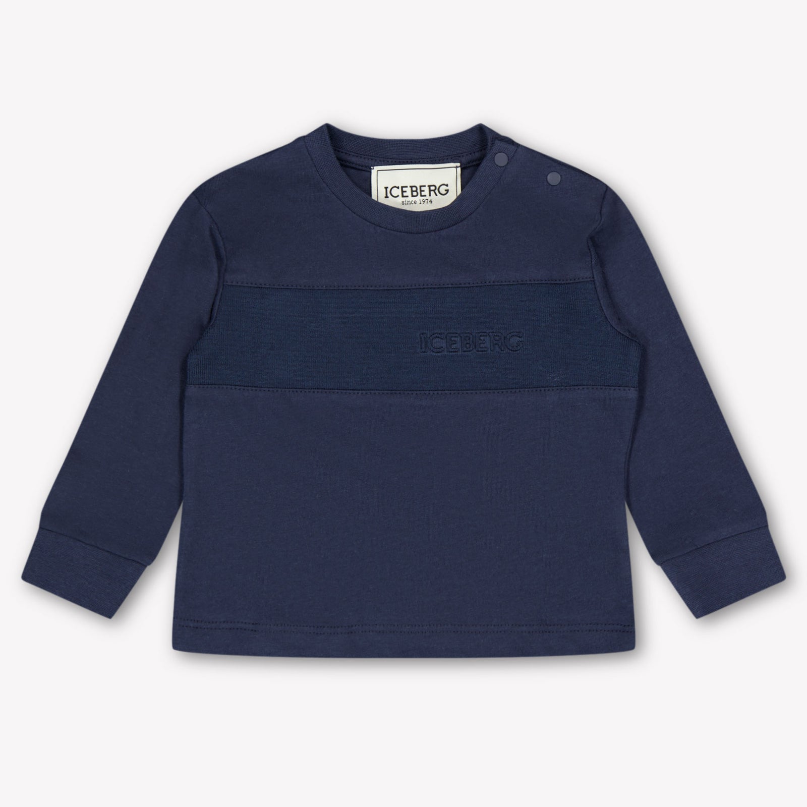 Iceberg Bébé Garçons T-shirt Navy