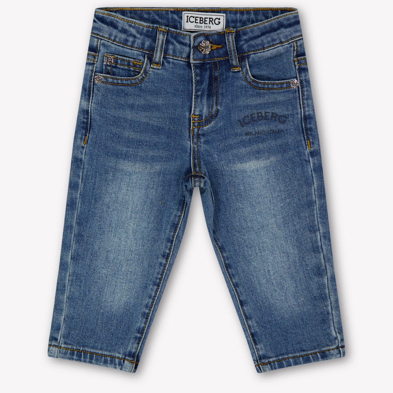 Iceberg Bébé Garçons Jeans Bleu