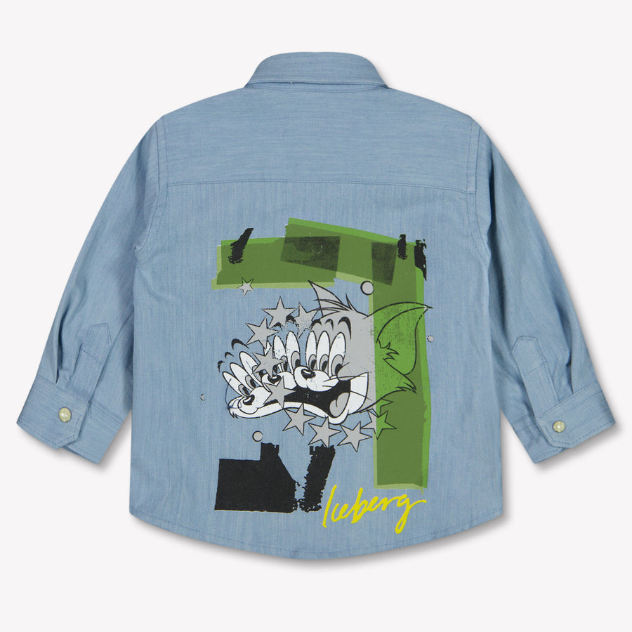 Iceberg Bébé Garçons Chemisier Bleu Clair